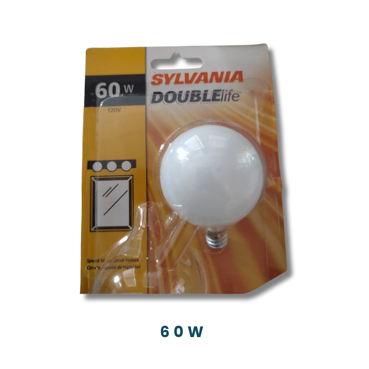 Light Bulb for Himalayan Salt Bowl with pink stones - 60W