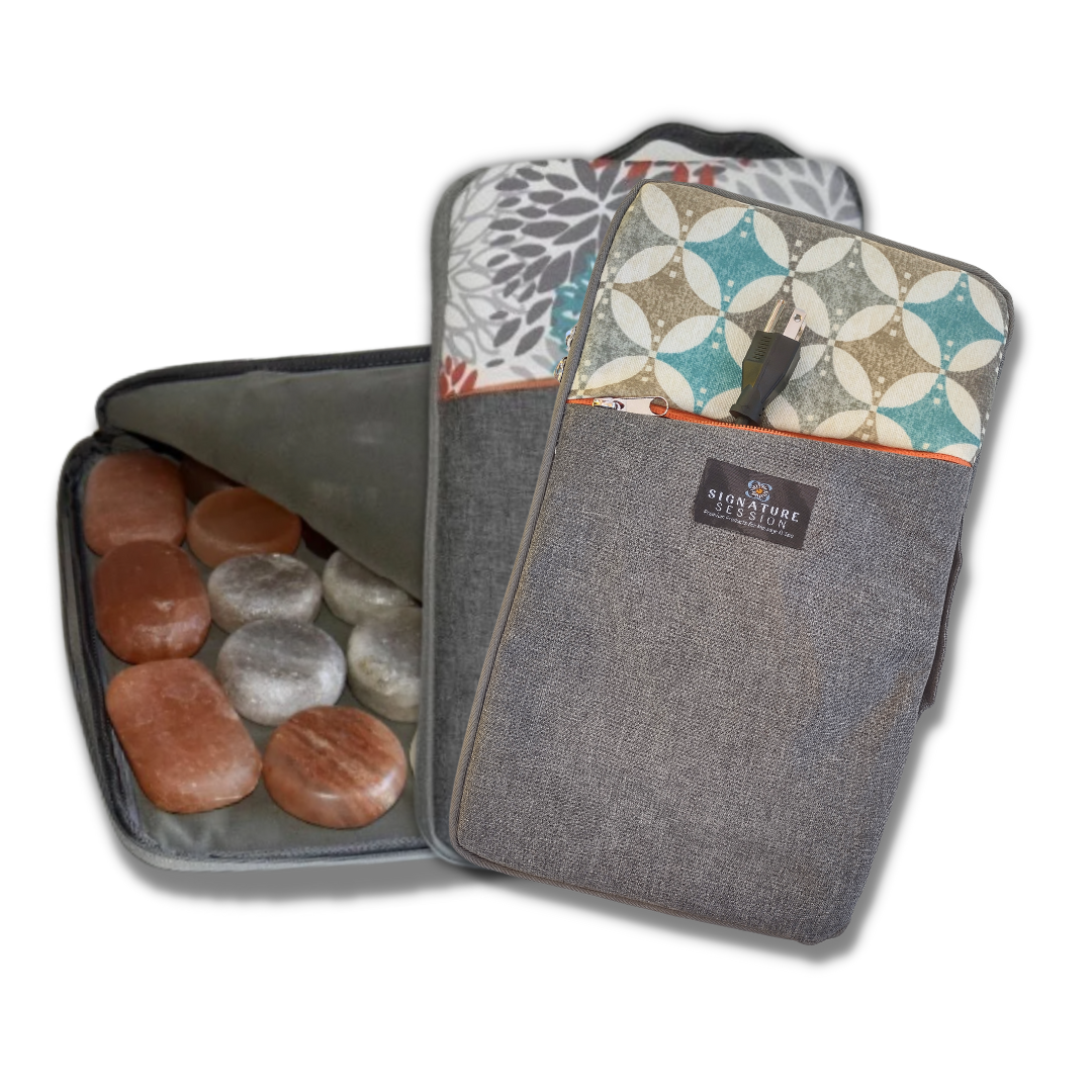 Salt Stone Travel Bag - Large (12 stones)