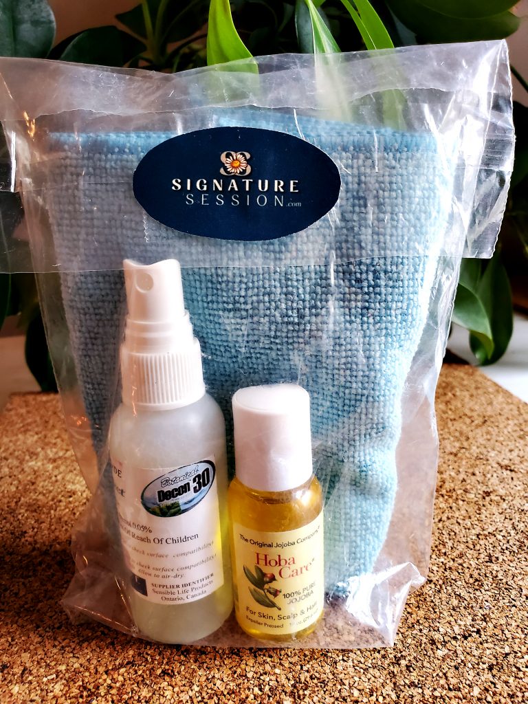 Spa Himalayan PINK Salt Bowl with 7 Professional Salt Stones + Aromadisc (For Trade Show Only)