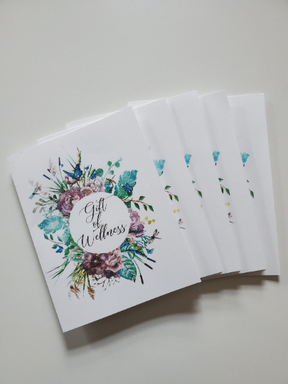 Beautiful Gift Certificates for Clients To Purchase
