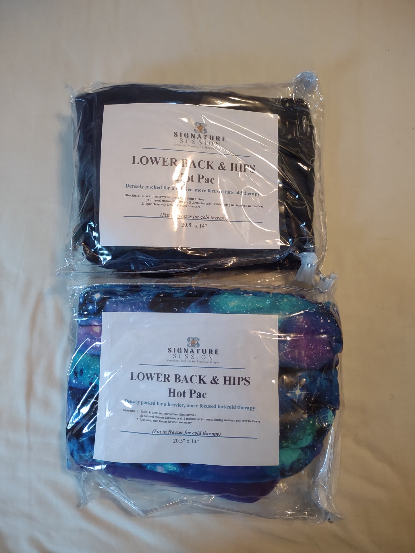 LOWER BACK+HIPS hot pack/warmer "HIP HUGGER"