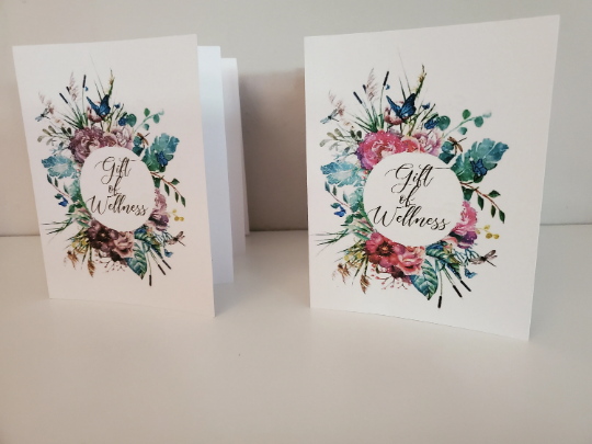Beautiful Gift Certificates for Clients To Purchase