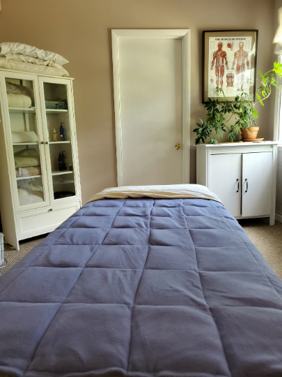 Weighted massage blankets clearance