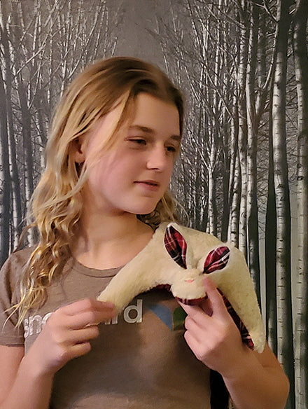 Neck Warmer Funny Bunny for kids and adults