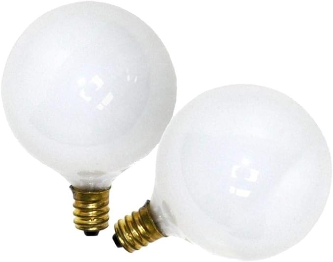 Light Bulb for Himalayan Salt Bowl with pink stones - 60W