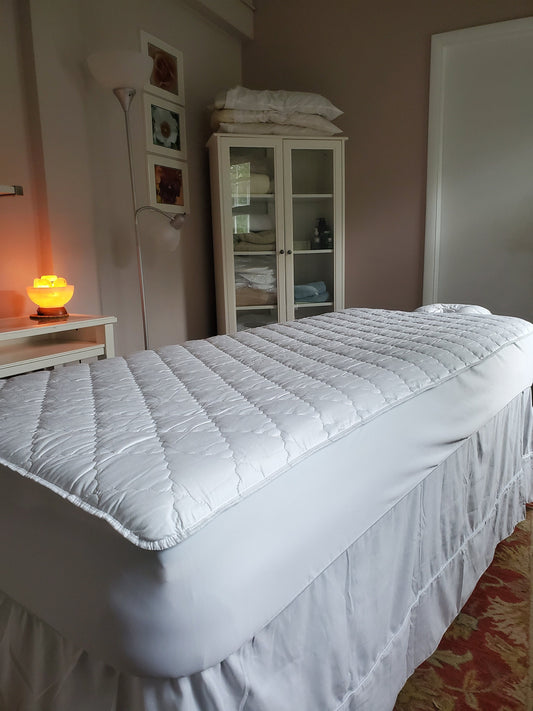 Quilted Waterproof Reversible Massage Table Cover