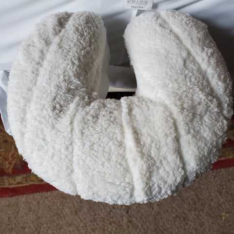 Plush quilted fleece for massage table INCLUDES headrest fleece