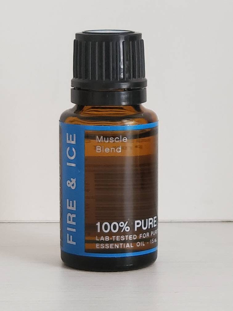 Essential Oil Muscle Blend 'Fire and Ice' - 15ml