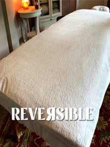 Reversible Waterproof Massage Table Cover + Head Rest Cover